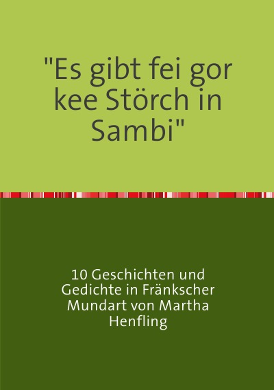 'Cover von „Es gibt fei gor kee Störch in Sambi“'-Cover