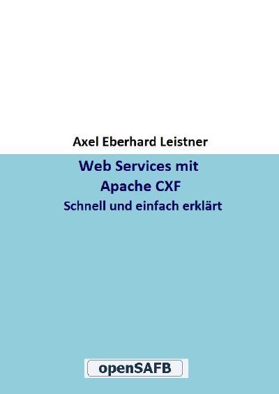 'Cover von Web Services mit Apache CXF'-Cover