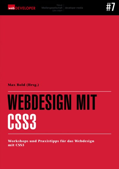 'Cover von Webdesign mit CSS3'-Cover