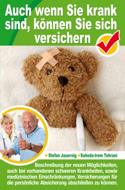 'Cover von Auch wenn Sie krank sind, können Sie sich versichern'-Cover