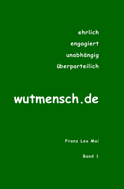 'Cover von wutmensch.de'-Cover