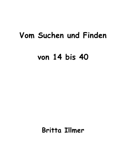 'Cover von Vom Suchen und Finden'-Cover