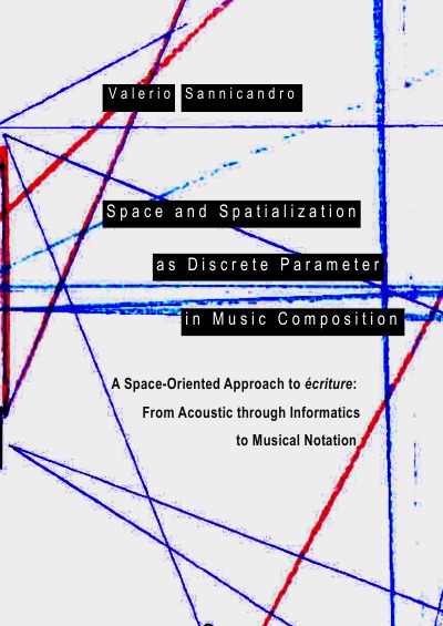 'Cover von Space and Spatialization as Discrete Parameter in Music Composition'-Cover