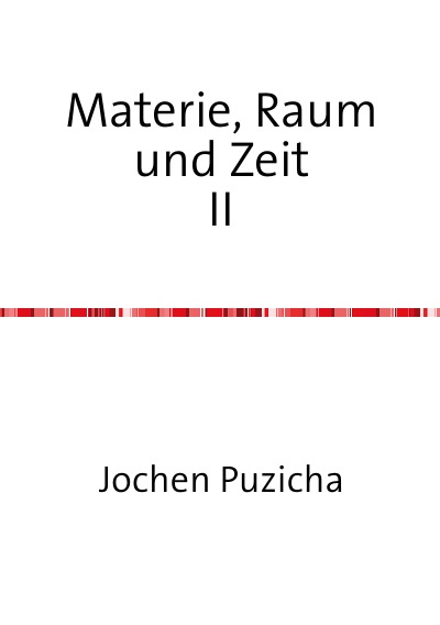 'Cover von Materie, Raum und Zeit II'-Cover