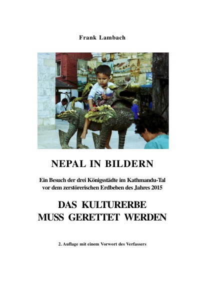 'Cover von NEPAL IN BILDERN – DAS KULTURERBE MUSS GERETTET WERDEN'-Cover