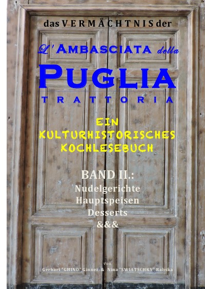 'Cover von Das Vermächtnis der L’Ambasciata della Puglia, Band II.'-Cover