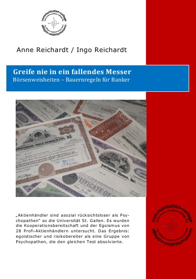 'Cover von Greife nie in ein fallendes Messer'-Cover