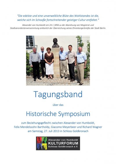 'Cover von Tagungsband über das Historische Symposium'-Cover