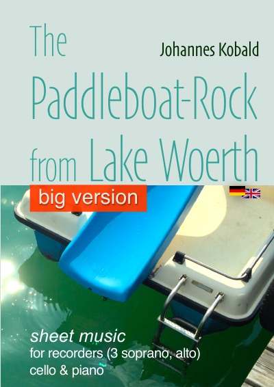 'Cover von The Paddleboat-Rock from Lake Woerth for recorders'-Cover