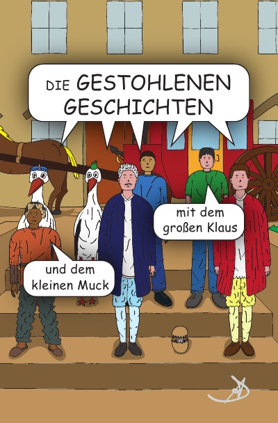 'Cover von Die gestohlenen Geschichten'-Cover