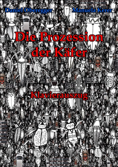 'Cover von Die Prozession der Käfer – Klavierauszug'-Cover