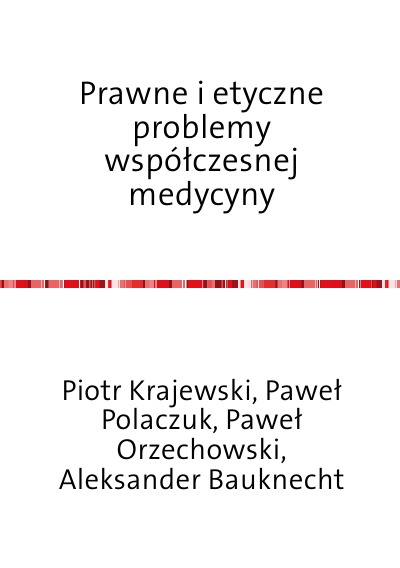 'Cover von Prawne i etyczne problemy współczesnej medycyny'-Cover