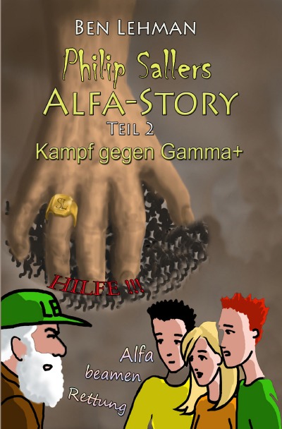 'Cover von Philip Sallers Alfa-Story – Kampf gegen Gamma+'-Cover