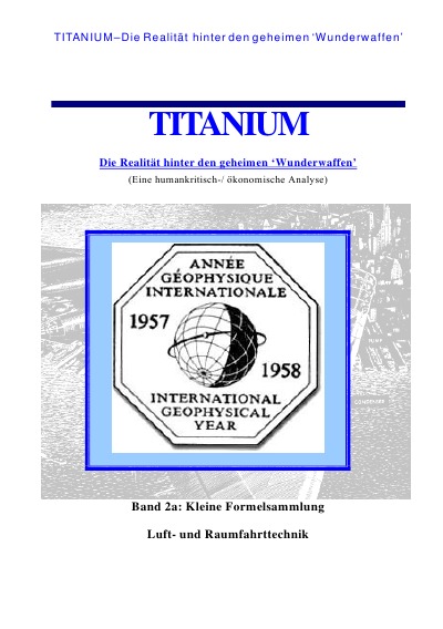 'Cover von Titanium – Die Realität hinter den geheimen Wunderwaffen'-Cover