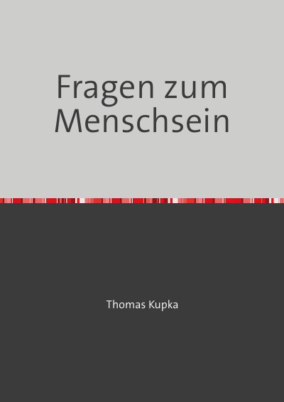 'Cover von Fragen zum Menschsein'-Cover