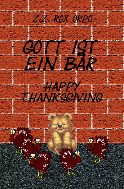 'Cover von Gott ist ein Bär Happy Thanksgiving'-Cover