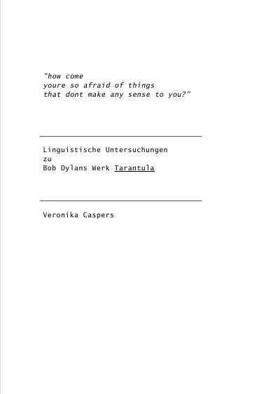 'Cover von „how come youre so afraid of things that dont make any sense to you?“'-Cover