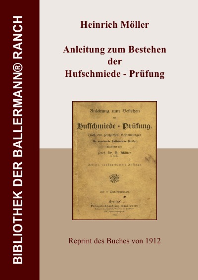 'Cover von Anleitung zum Bestehen der Hufschmiede – Prüfung'-Cover