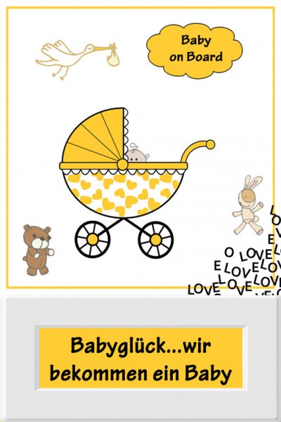 'Cover von Babyglück…wir bekommen ein Baby'-Cover