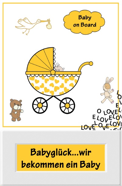 'Cover von Babyglück…wir bekommen ein Baby'-Cover