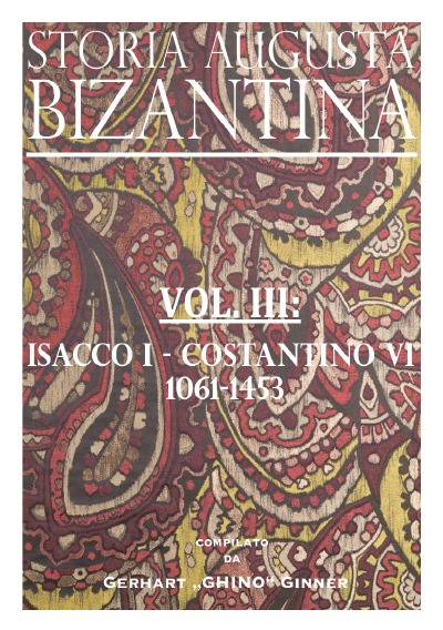 'Cover von STORIA AUGUSTA BIZANTINA – Vol. III'-Cover