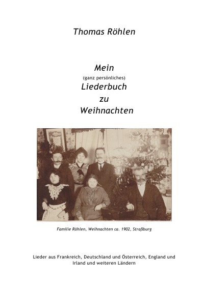 'Cover von Mein (ganz persönliches) Weihnachtsliederbuch'-Cover