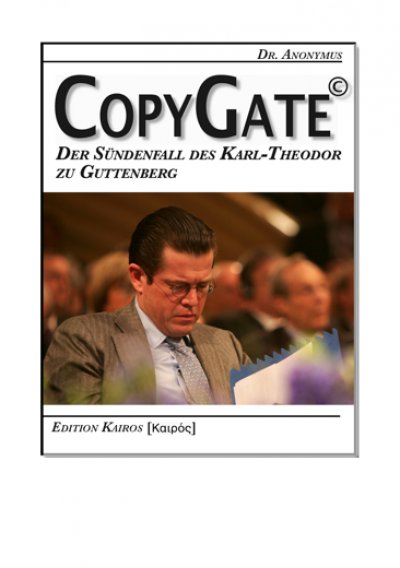 'Cover von CopyGate – Der Sündenfall des Karl-Theodor zu Guttenberg'-Cover