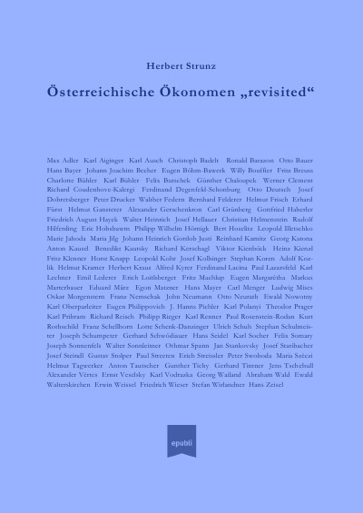 'Cover von Österreichische Ökonomen „revisited“'-Cover