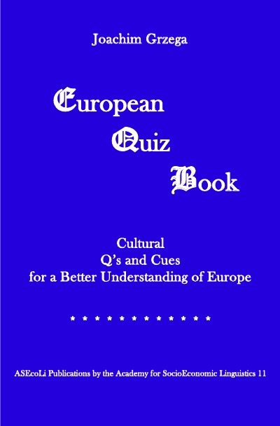 'Cover von European Quiz Book'-Cover