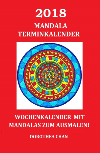 'Cover von 2018 Mandala Terminkalender'-Cover