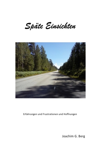 'Cover von Späte Einsichten'-Cover