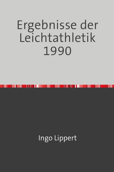 'Cover von Ergebnisse der Leichtathletik 1990'-Cover