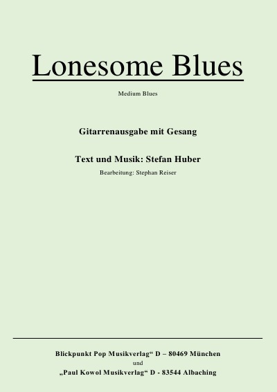 'Cover von Lonesome Blues'-Cover