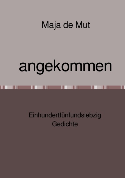 'Cover von angekommen'-Cover