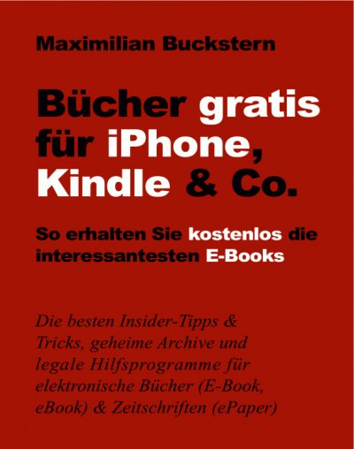 'Cover von Bücher gratis für iPhone, Kindle & Co.'-Cover