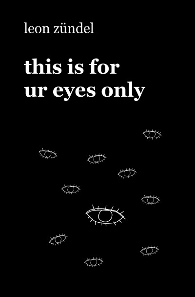 'Cover von this is for ur eyes only'-Cover