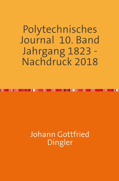 'Cover von Polytechnisches Journal'-Cover