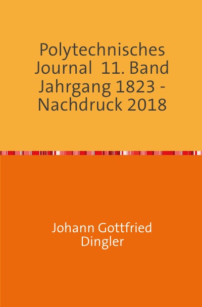 'Cover von Polytechnisches Journal'-Cover