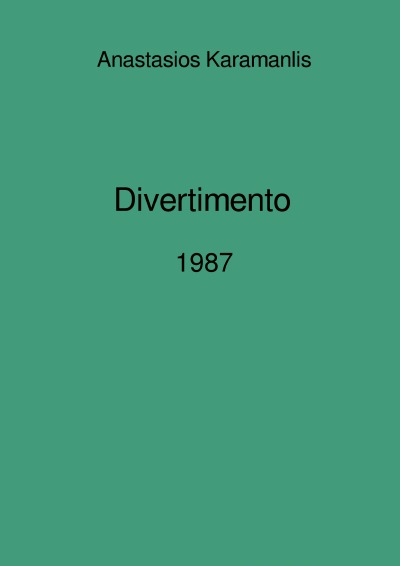 'Cover von Divertimento'-Cover