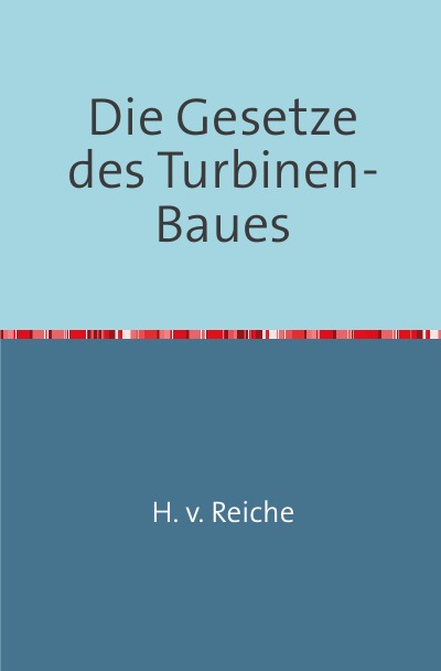 'Cover von Die Gesetze Des Turbinen-Baues'-Cover