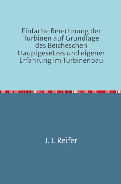 'Cover von Einfache Berechnung der Turbinen'-Cover