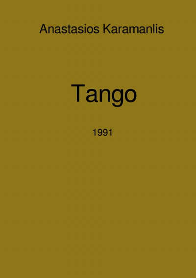 'Cover von Tango'-Cover