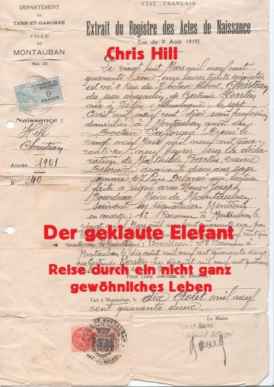 'Cover von Der geklaute Elefant'-Cover