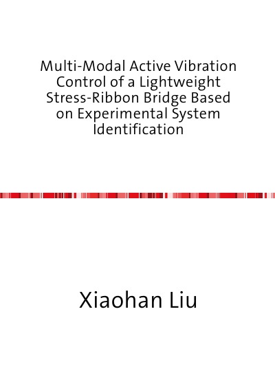 'Cover von Multi-Modal Active Vibration Control of a Lightweight Stress-Ribbon Bridge Based on Experimental System Identification'-Cover