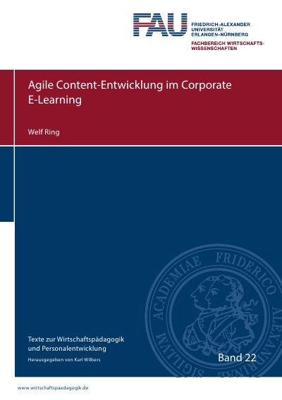 'Cover von Agile Content-Entwicklung im Corporate E-Learning'-Cover