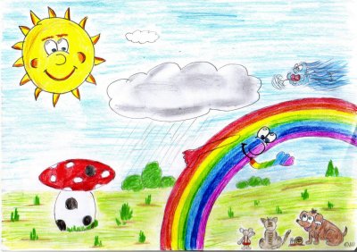 'Cover von Der kleine Regenbogen'-Cover