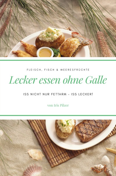 'Cover von Lecker essen ohne Galle: Fleisch, Fisch & Meeresfrüchte'-Cover