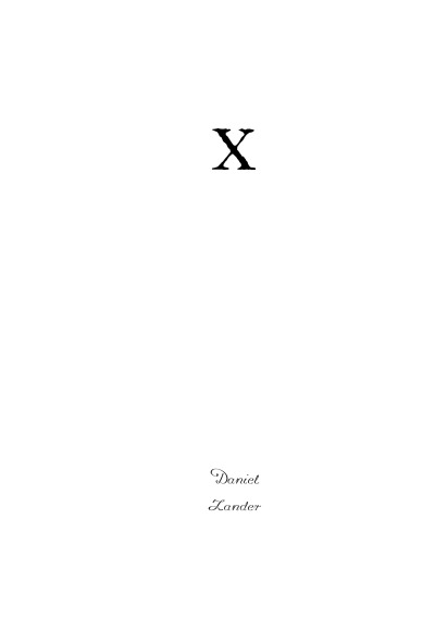 'Cover von X'-Cover