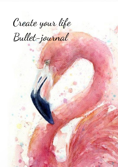 'Cover von Bullet Journal Flamingo A4'-Cover