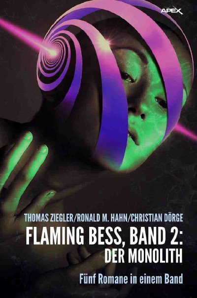 'Cover von FLAMING BESS, BAND 2: DER MONOLITH'-Cover